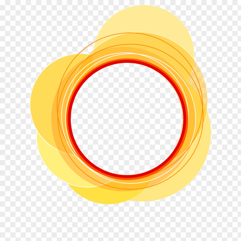 Simple Yellow Circle Ornament Google Images PNG