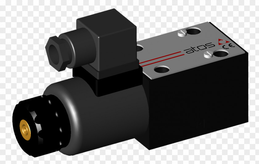 Solenoid Valve Hydraulics Directional Control PNG