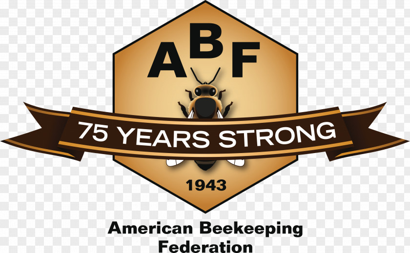 75 Anniversary Logo Font Brand American Beekeeping Federation PNG