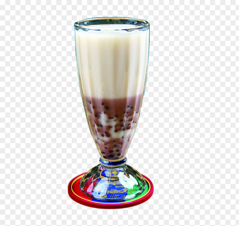 Big Cup Red Bean Milk Tea Coffee Hong Kong-style Bubble PNG