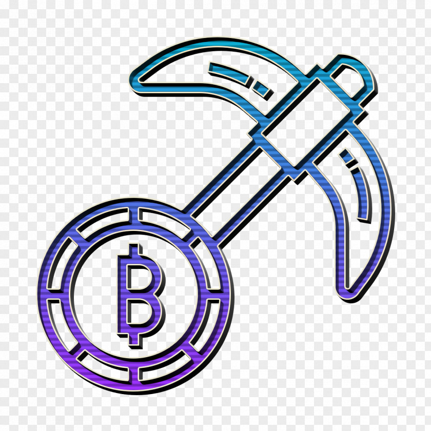 Blockchain Icon Bitcoin Mining PNG