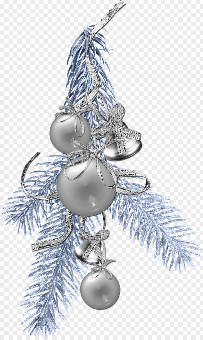 Blue Leaves Christmas Balls Ball PNG