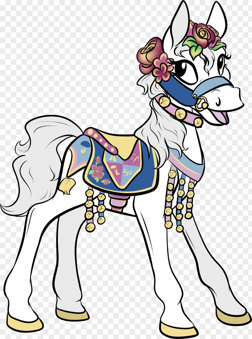 Carousel Disneyland Horse Pony Drawing PNG