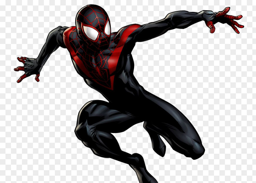 Miles Morales Spider-Man Marvel: Avengers Alliance Spider-Verse Venom Ultimate Marvel PNG