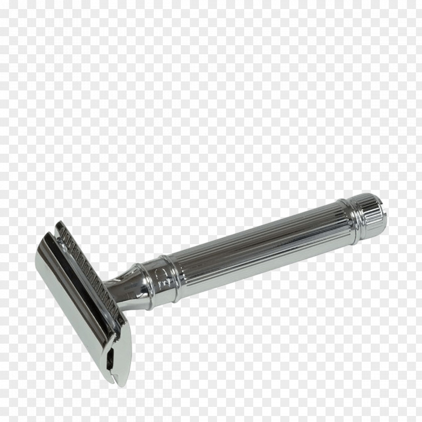 Safety Razor Straight Shaving Chrome Plating PNG