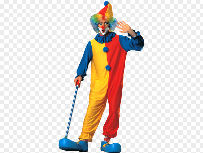Clown Costume Party Halloween Adult PNG