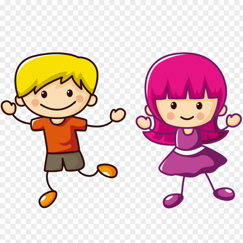 Cute Happy Children Child Cartoon Royalty-free Illustration PNG