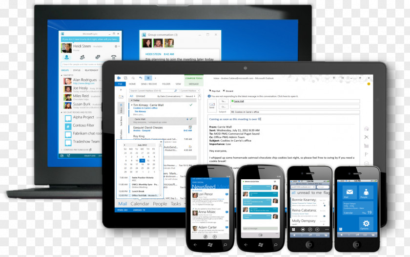 Email Office 365 Skype For Business Microsoft PNG