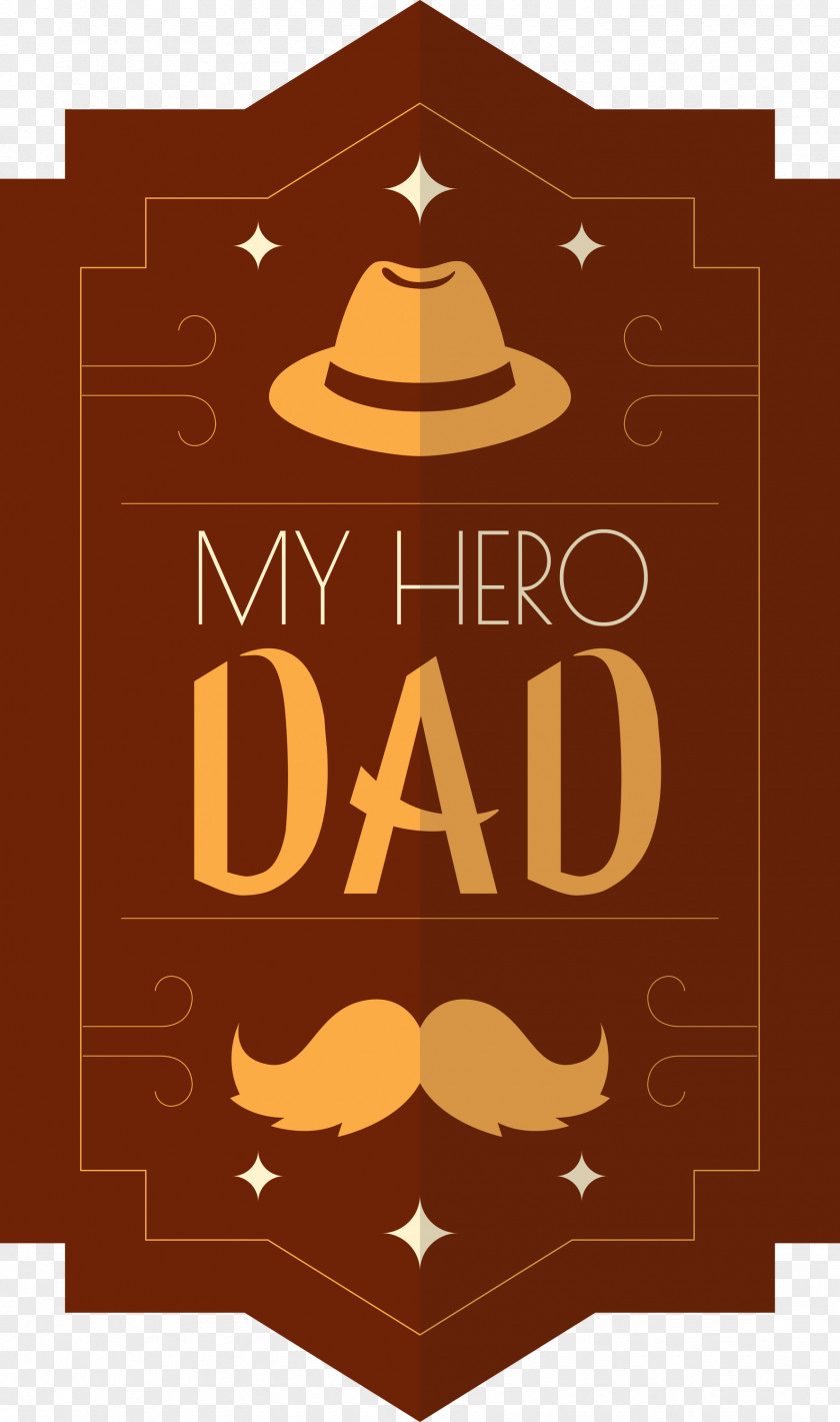 Fathers Day Label PNG