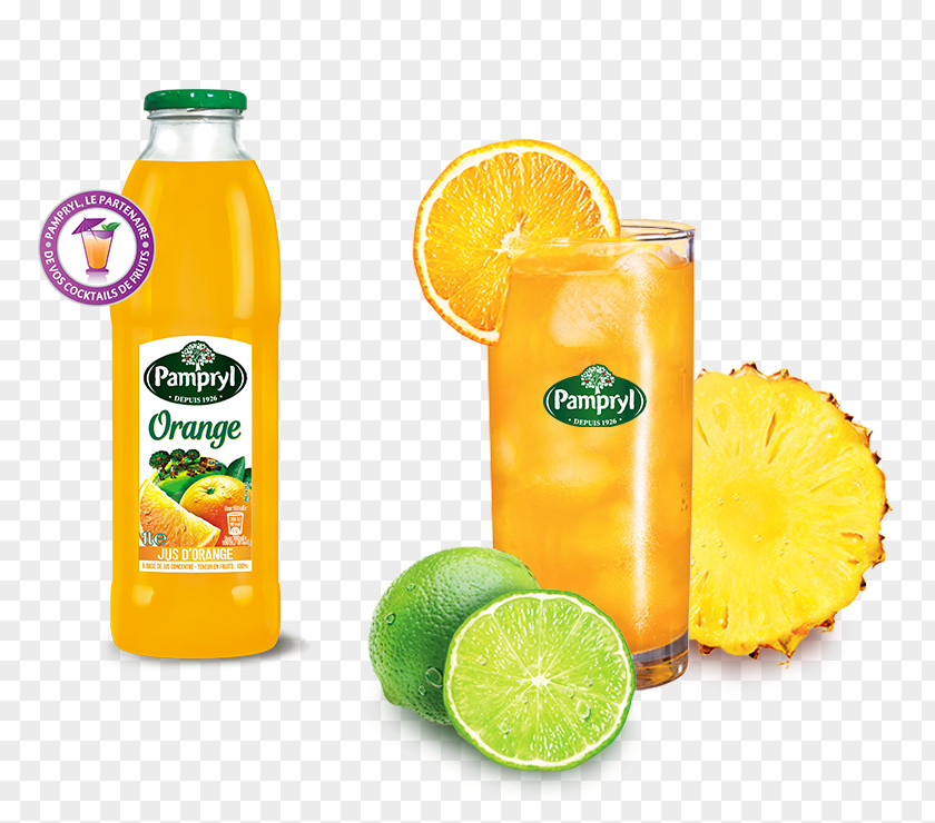 Lime Lemon-lime Drink Cocktail Orange Juice PNG