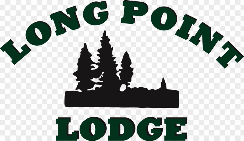 Long Point Lodge Lake Logo Cottage Brand PNG