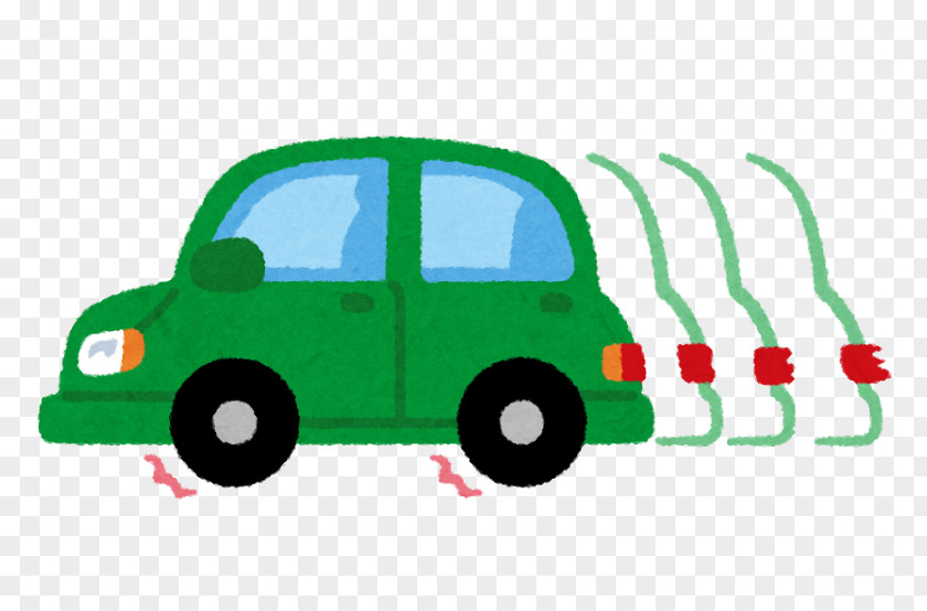 Plastic City Car Green Grass Background PNG