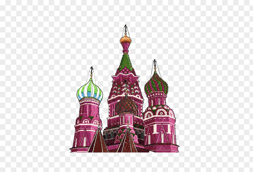 Building Saint Basils Cathedral Clip Art PNG