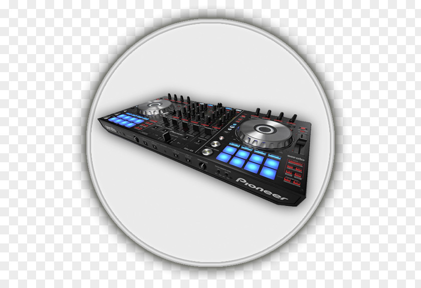 DJ Controller Disc Jockey Pioneer DDJ-SX Audio PNG
