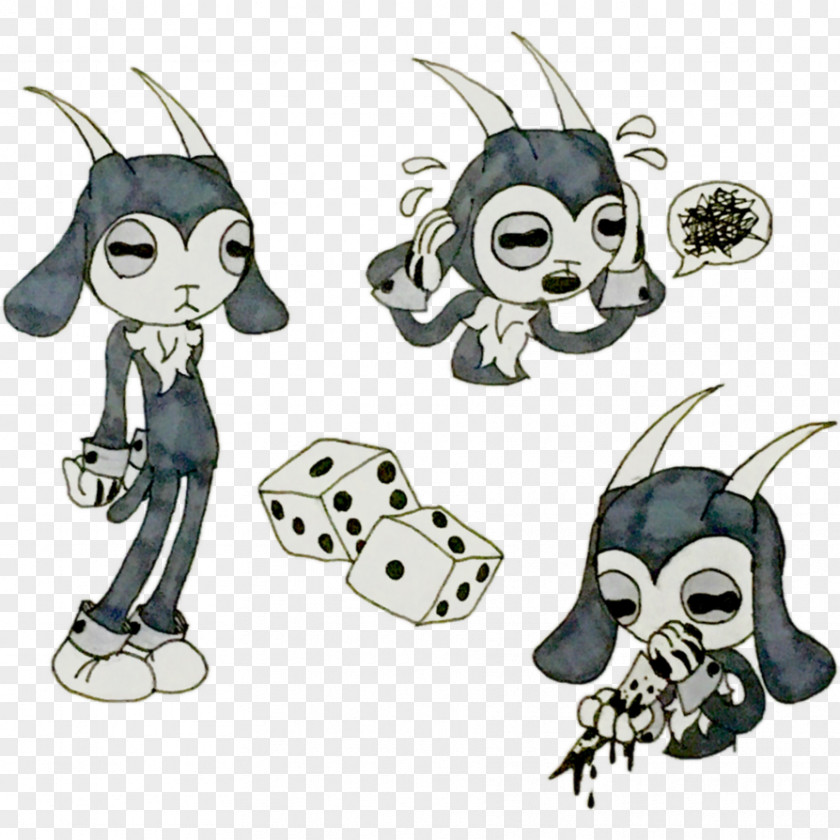 Goat Bendy And The Ink Machine Sheep Cuphead Splatoon PNG