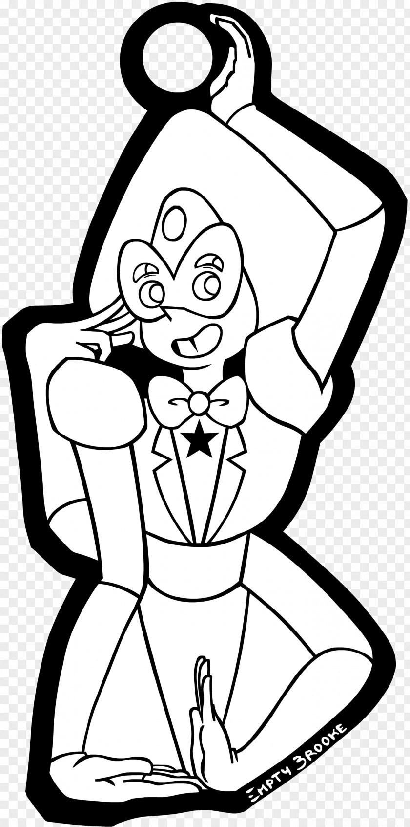 Onyx Coloring Book Drawing Thumb PNG