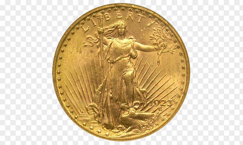 Silver Coins Saint-Gaudens Double Eagle Gold Coin PNG