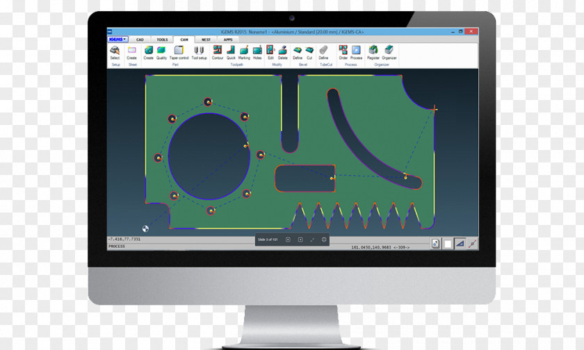 Water Jet Cutter Computer Software Abrasive Cutting Tool Monitors PNG