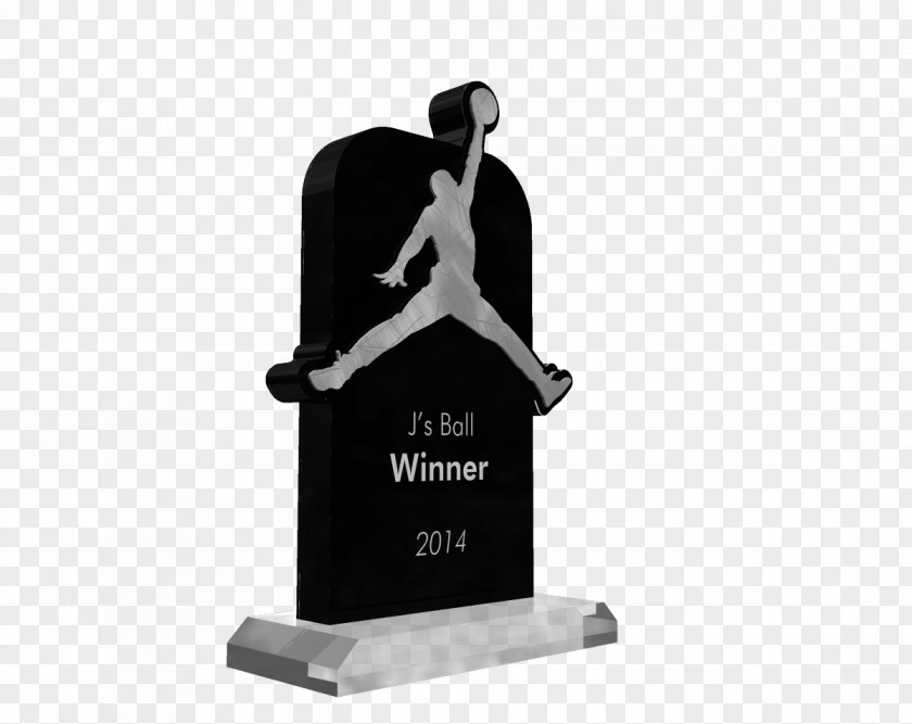 Bronze Trophy Award Air Jordan Logo PNG