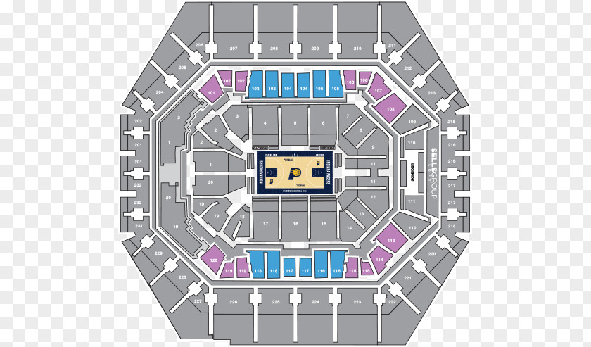 Cabaret Seating Bankers Life Fieldhouse Aircraft Seat Map Indiana Pacers PNG