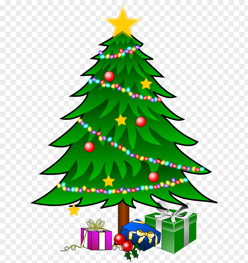 Christmas Tree Clip Art PNG