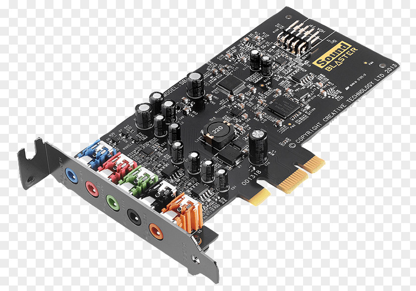 Computer Creative Sound Blaster Audigy Fx Cards & Audio Adapters Labs Internal 5.1channels PCI-E X1 PCI Express PNG