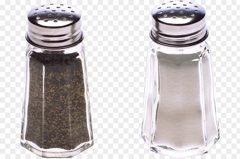 Glass Salt And Pepper Shakers Tableware Clip Art PNG