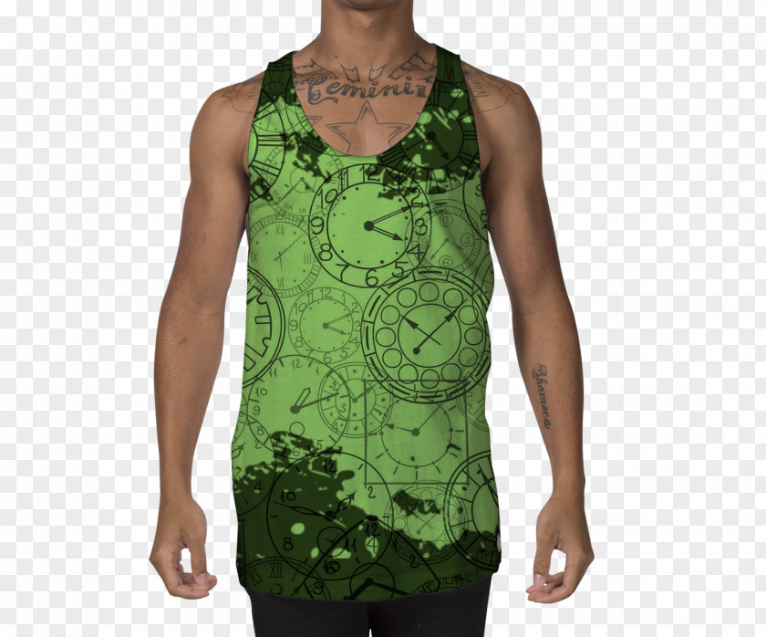 Green Mango T-shirt Sleeveless Shirt Outerwear Gilets Waistcoat PNG