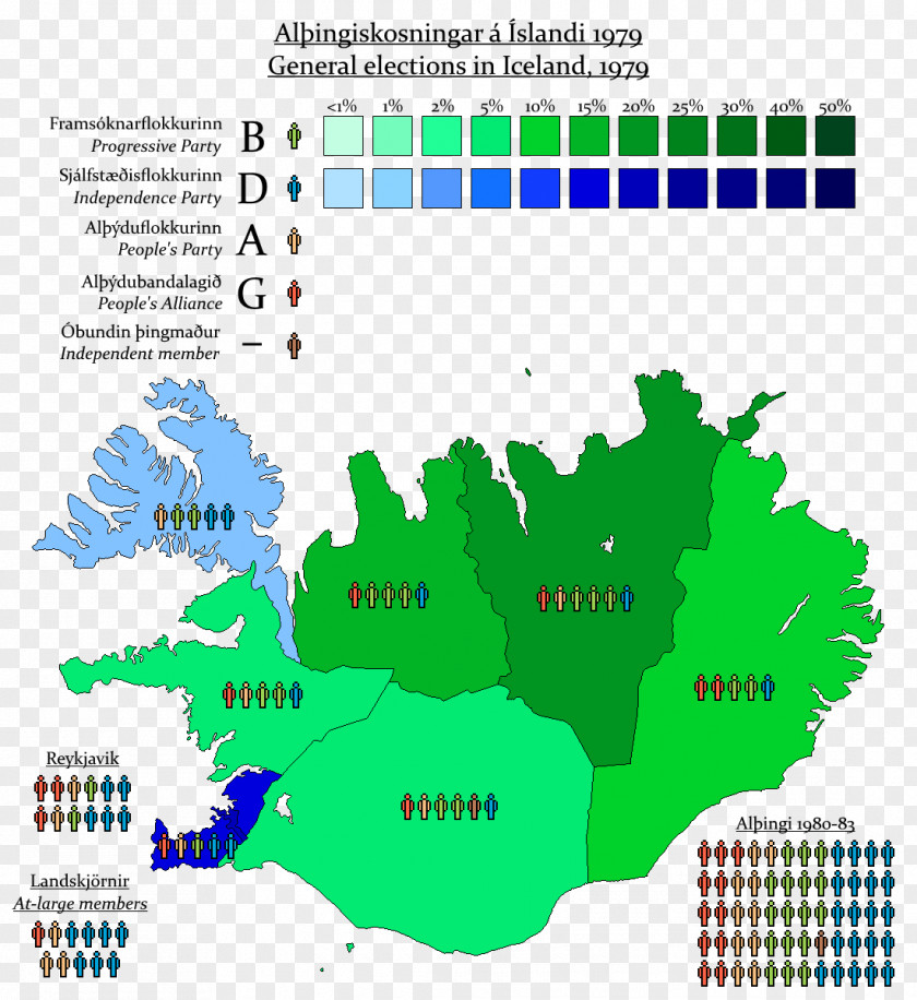 Map Iceland World PNG