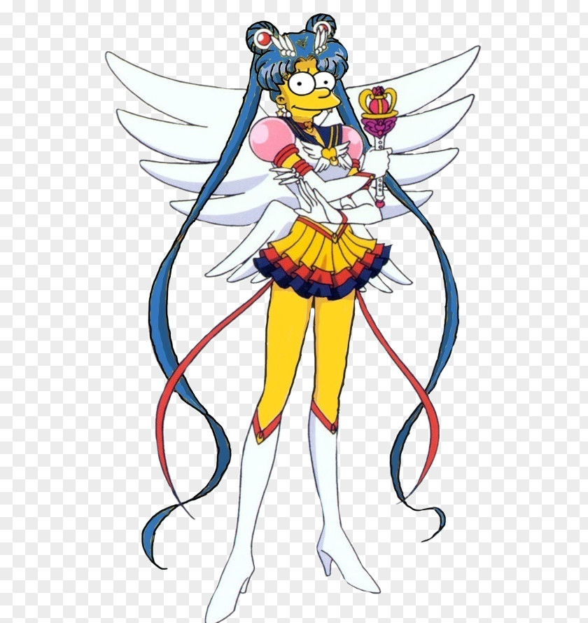 Marge Sailor Moon Chibiusa Jupiter Pluto Mercury PNG