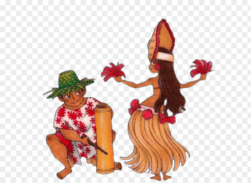 Painting Tahiti Hula Dance Hawaii PNG