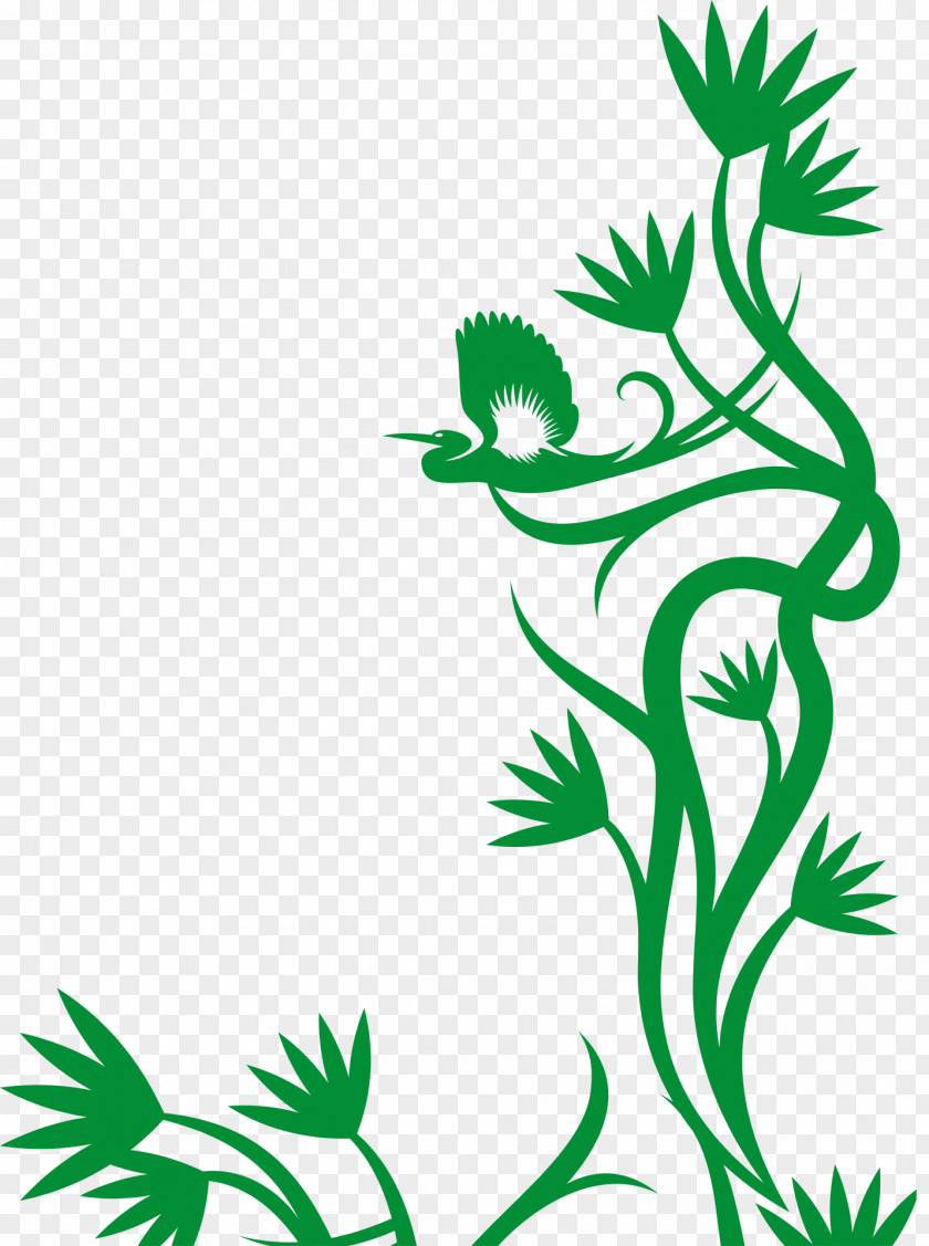 Plant Drawing Sticker Wall PNG