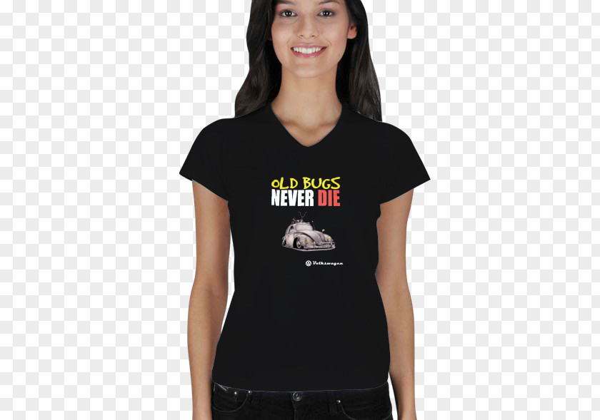 T-shirt Share Abbigliamento Donna Sleeve Shoulder Old Bugs PNG