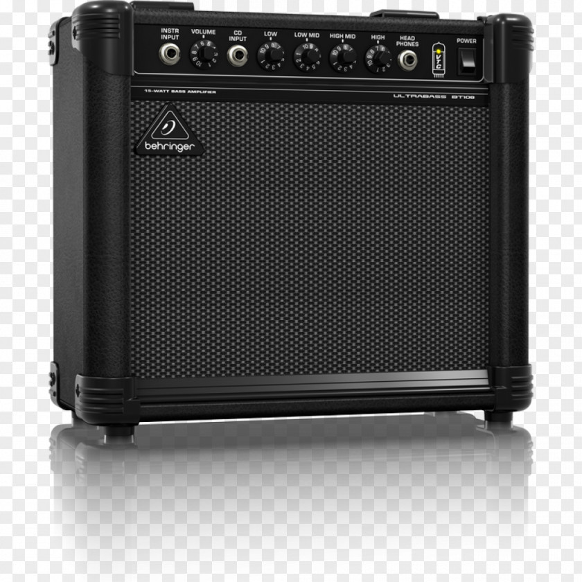 Amplifier Bass Volume Guitar Keyboard Behringer PNG