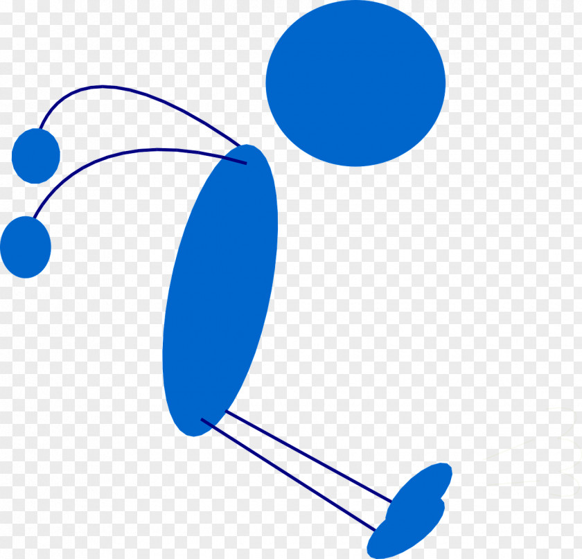 Blue Stick Vector Graphics Clip Art Figure Image PNG