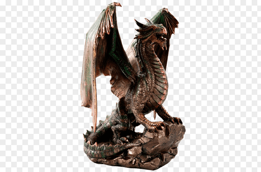 Dragon Figurine Statue Chinese Sculpture PNG