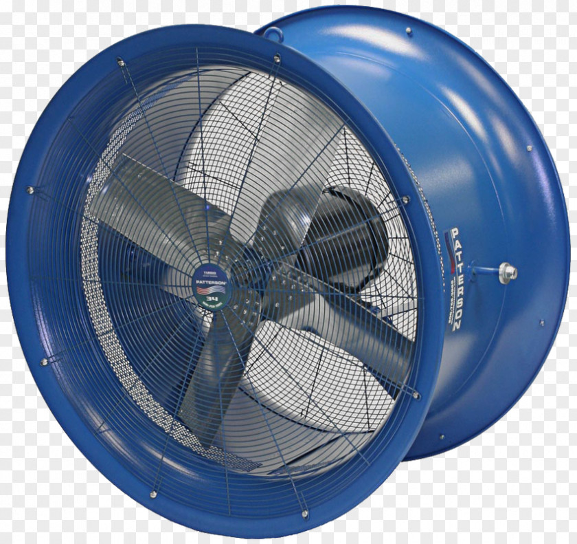 Fan Patterson Co. Industrial Ceiling Fans High-volume Low-speed PNG