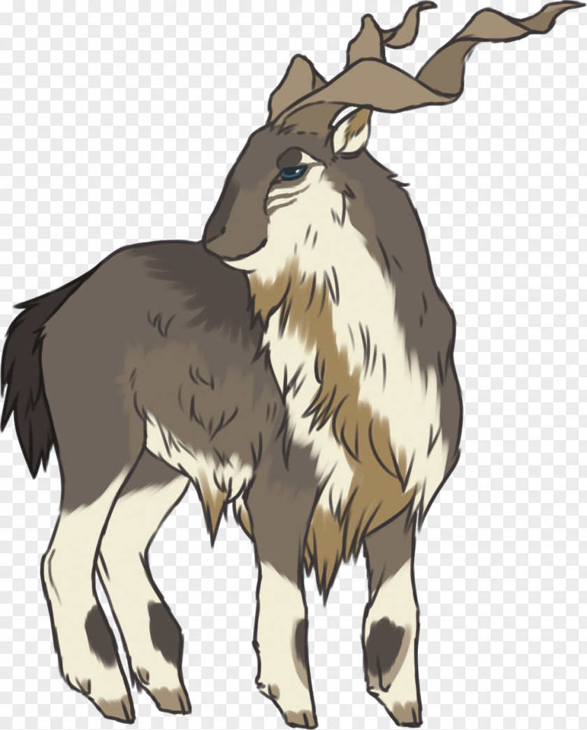 Goat Cattle Corkscrew Horn Reindeer PNG