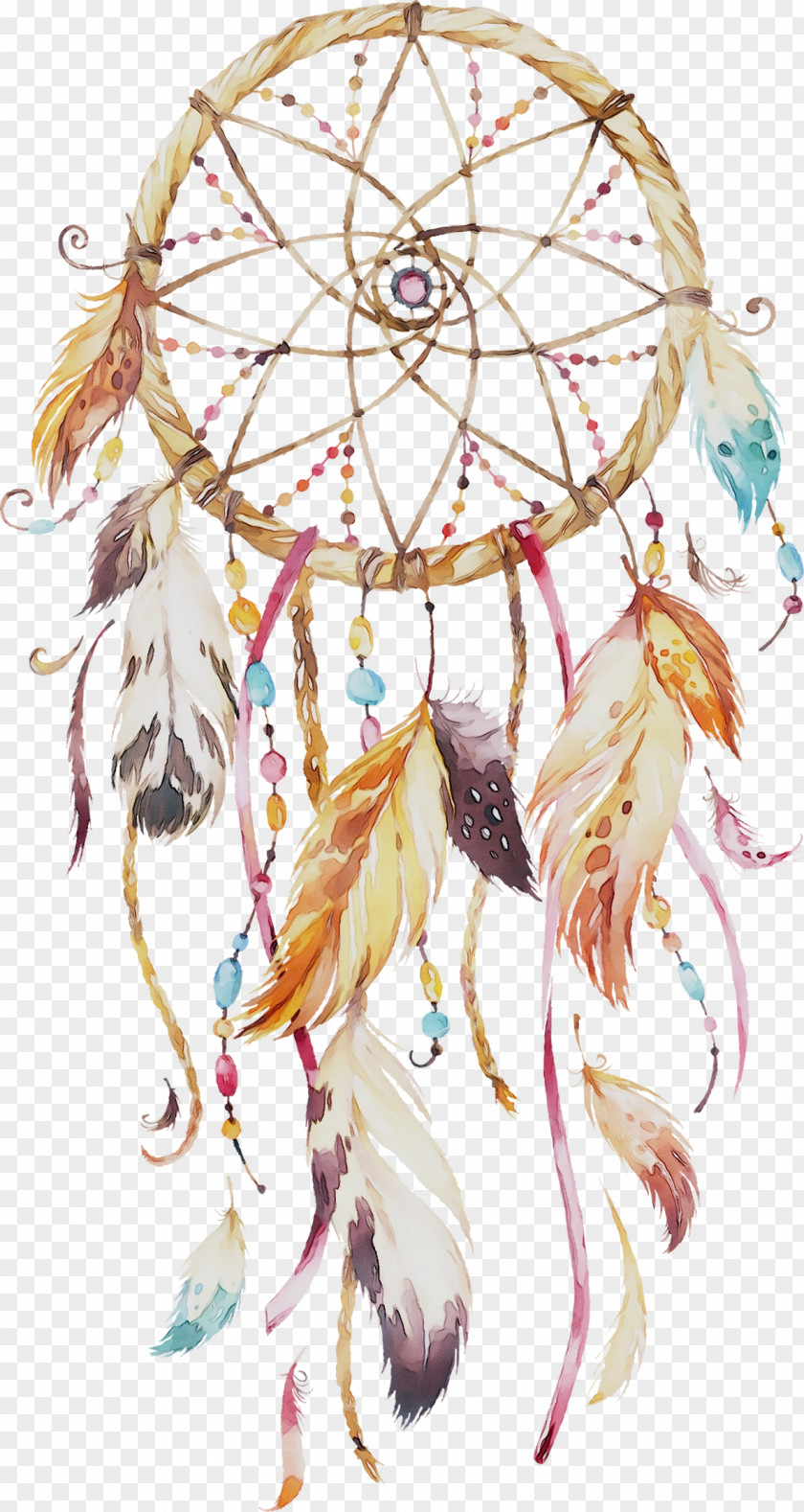 Dreamcatcher Watercolor Painting Paint By Number PNG