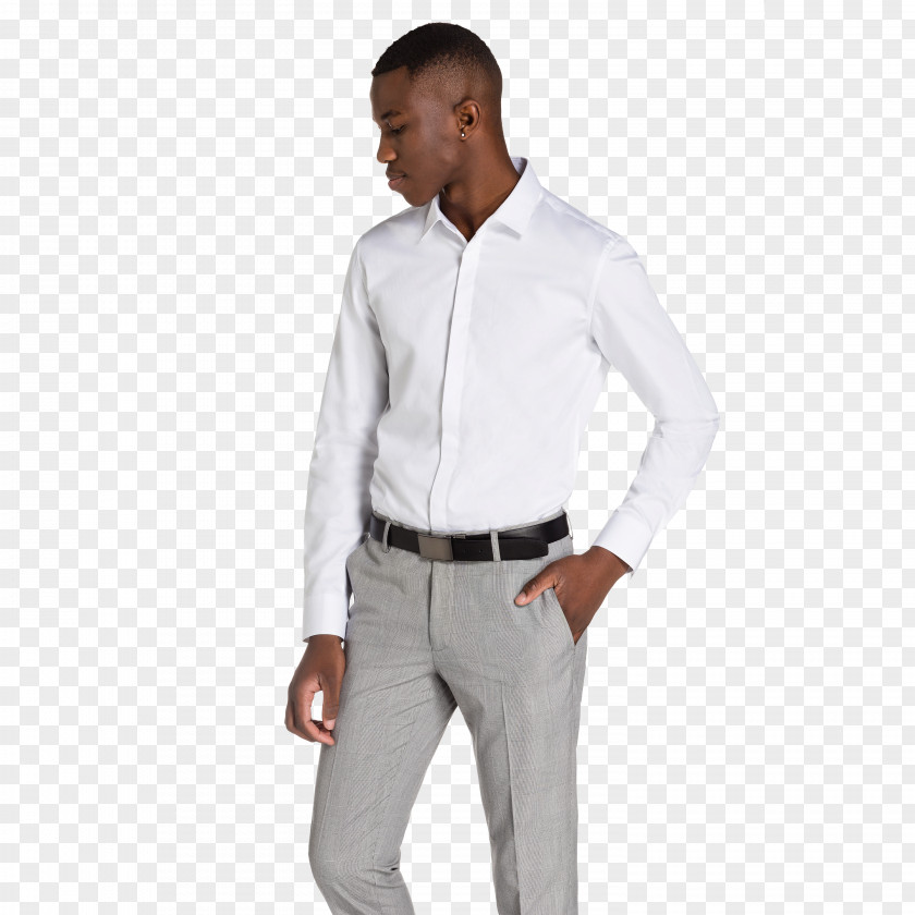 Dress Shirt T-shirt Slim-fit Pants Formal Wear PNG