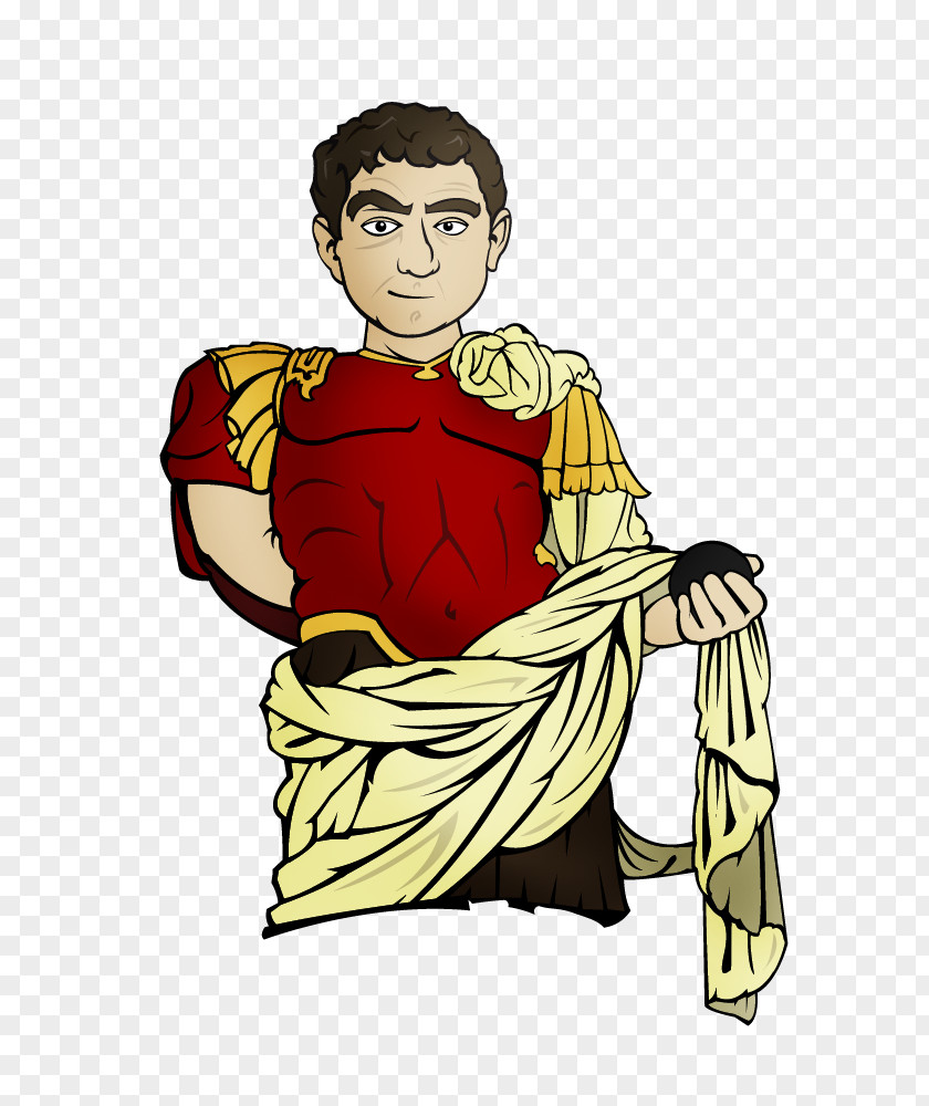 Gaius Iulius Caesar Illustration Clip Art Human Behavior Character PNG