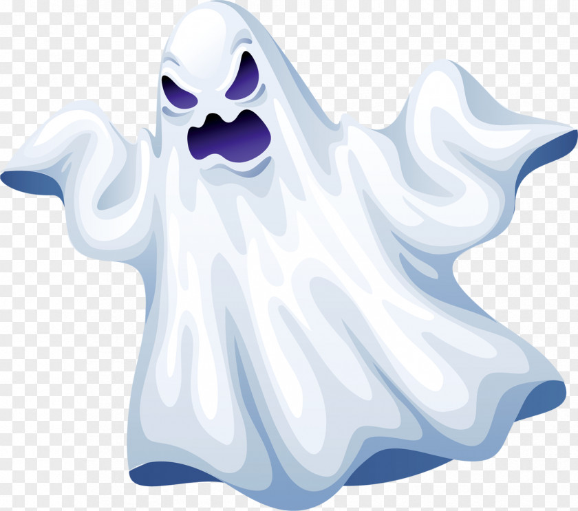 Ghost Ghoul Halloween Cartoon Clip Art PNG