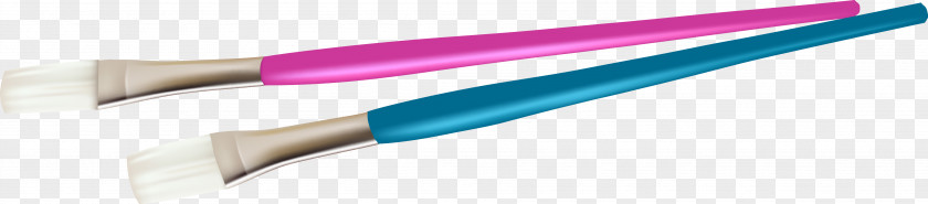 Paintbrush Boder Brush Purple PNG