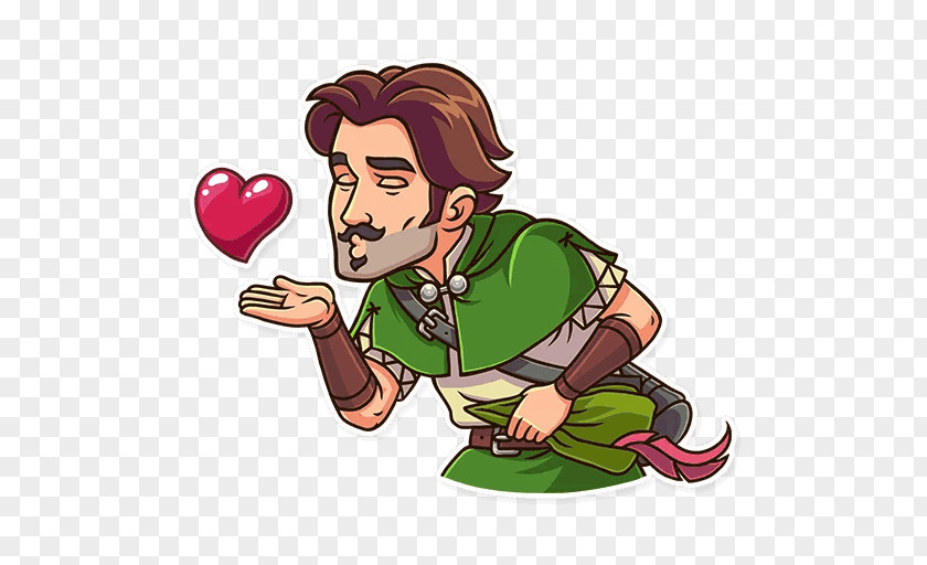 Robin Hood Telegram Sticker Viber Clip Art PNG