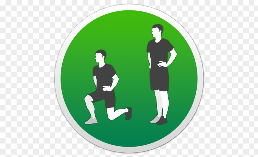 Apple App Store Push-up Lunge Squat Exercise PNG