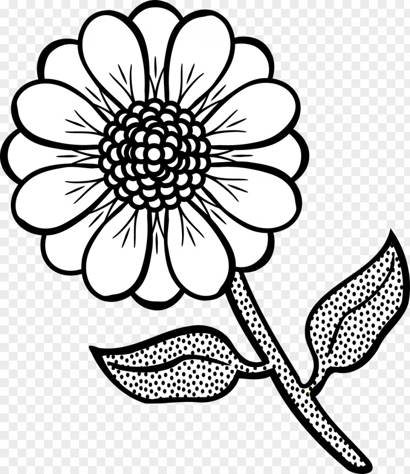 Drawing Flower Line Art Clip PNG
