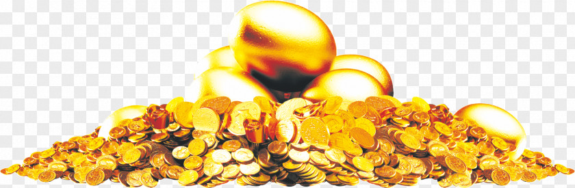 Pile Of Gold Coins Flyer Publicity PNG