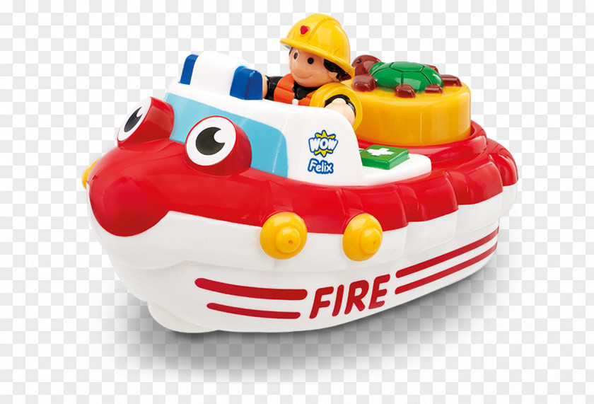 Toy Fireboat Tugboat Fire Emergency PNG