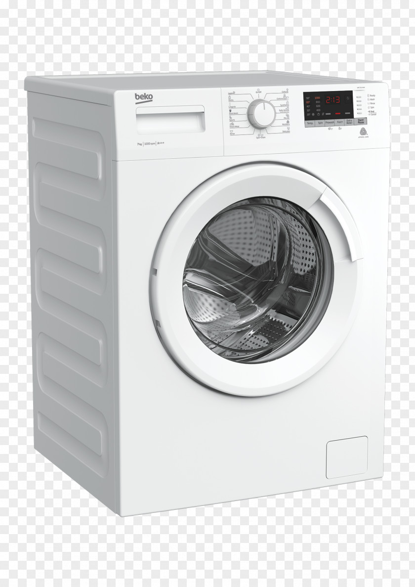 Washing Machine Beko WCV 8512 BW0 Machines WTG841B1 SWRE6511BWW2 Pralka PNG
