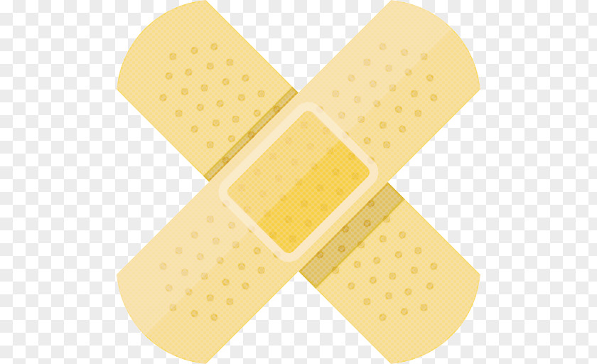 Yellow Line Pattern First Aid Beige PNG
